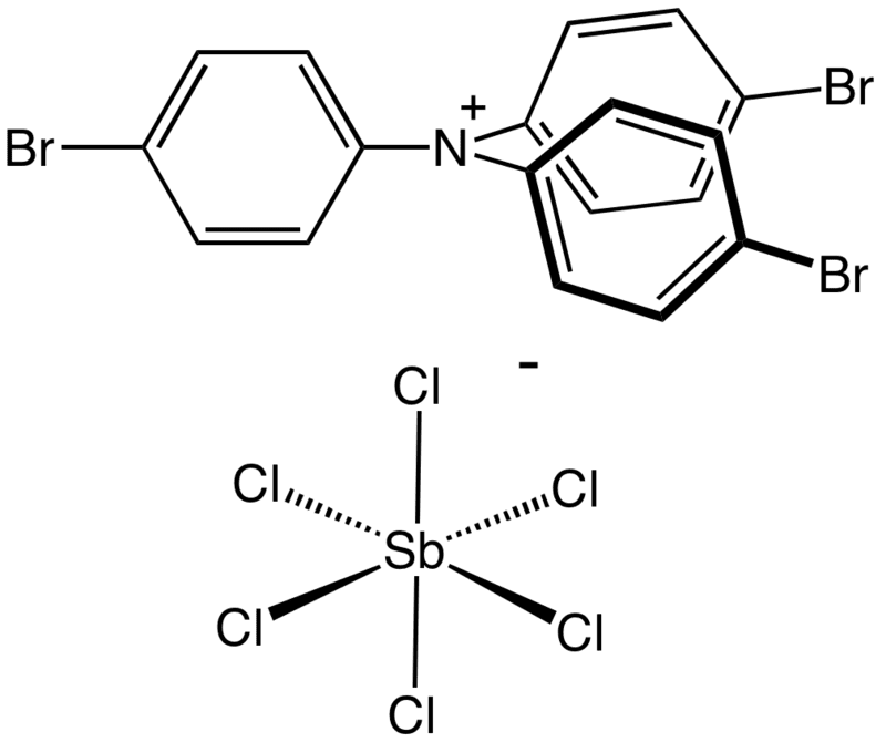 Chemical representation of Magic Blue