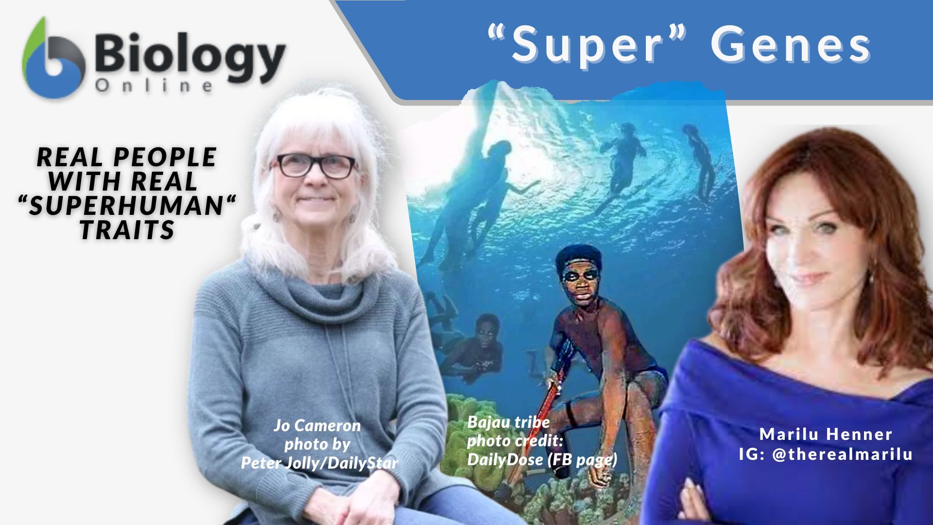 Genes and superhuman traits